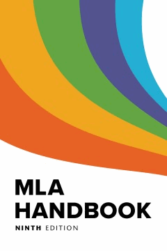 MLA Handbook Book Cover